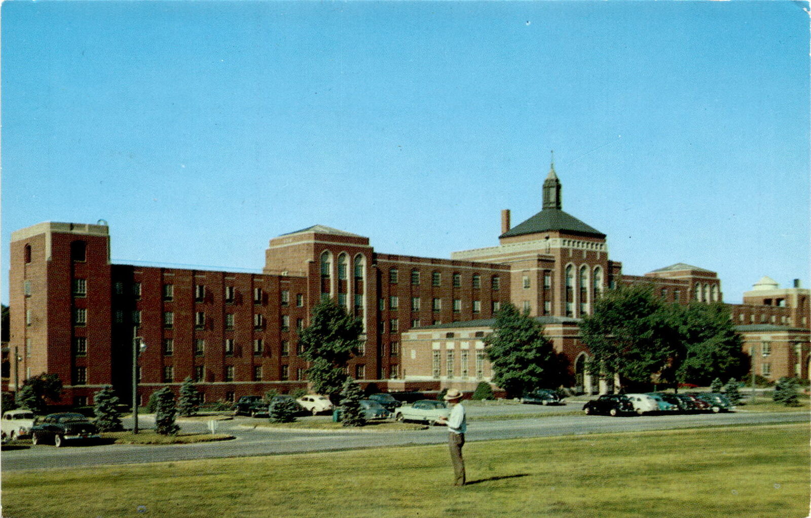 Deshon Veterans Administration Hospital Butler Pennsylvania Highway Rou Postcard