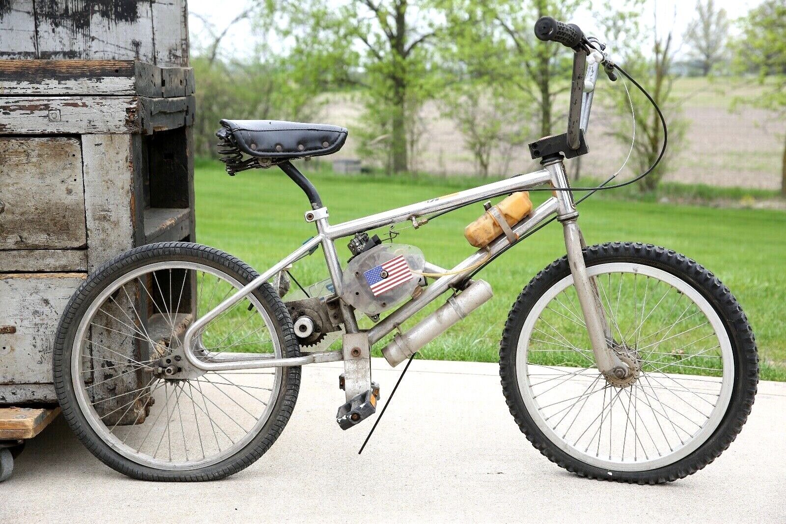 Vintage 80s Mongoose BMX Bike Old School Expert Pro redneck stem motor for parts