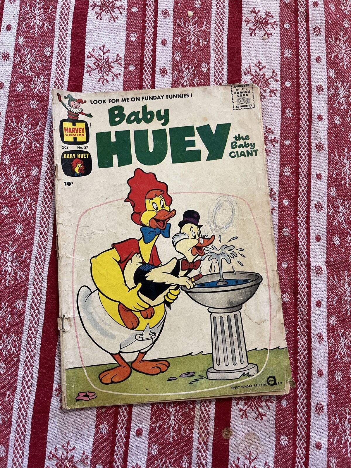 Baby Huey The Baby Giant Vol 1 #27 Oct 1960 Comic Book