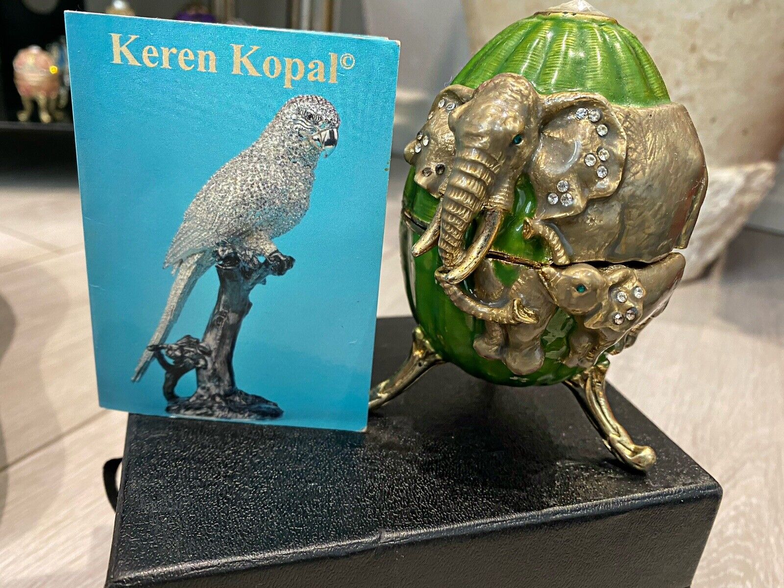 Faberge Egg - Elephant Egg Keren Kopal