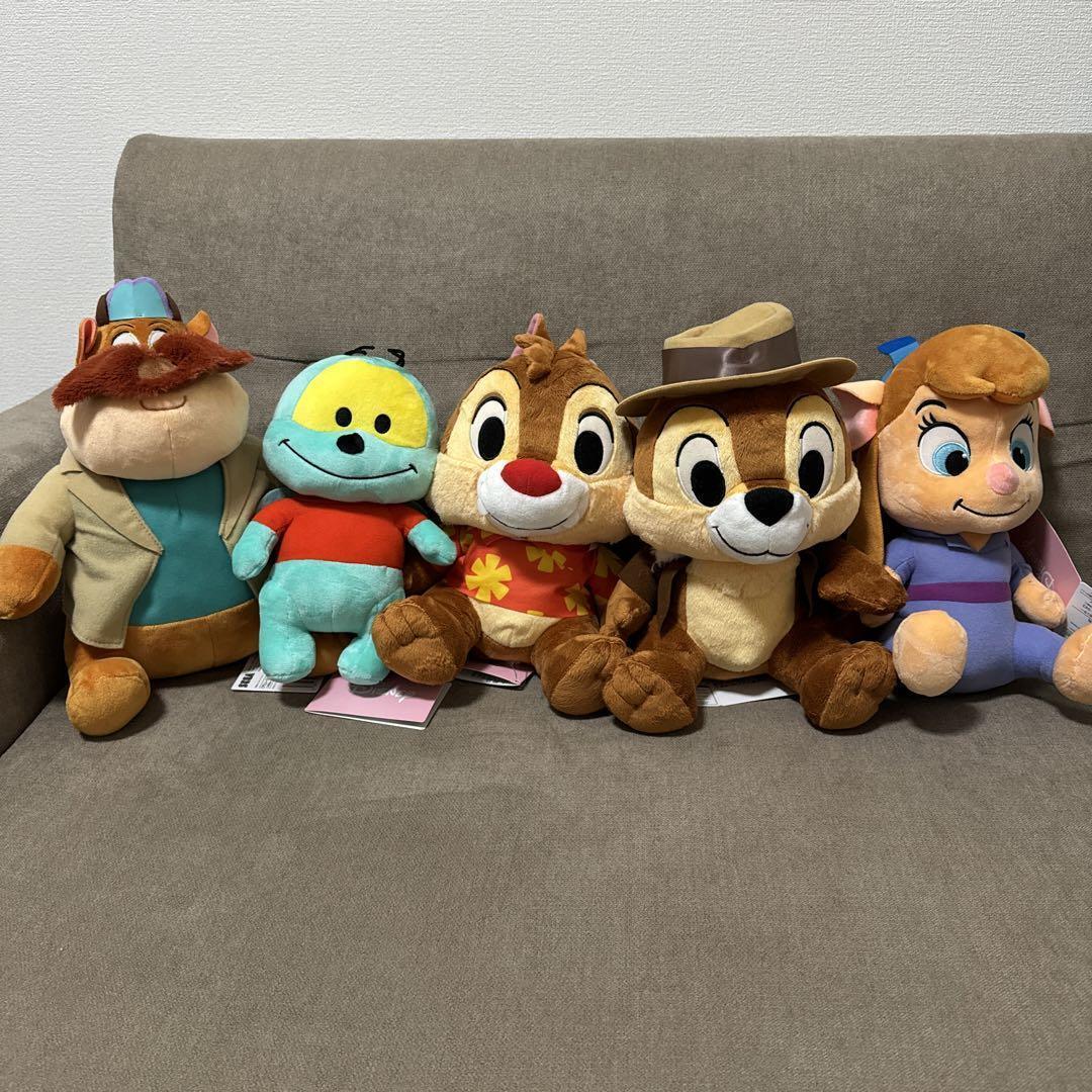 Disney Chip \'n Dale Rescue Rangers Special Plush doll Complete JP