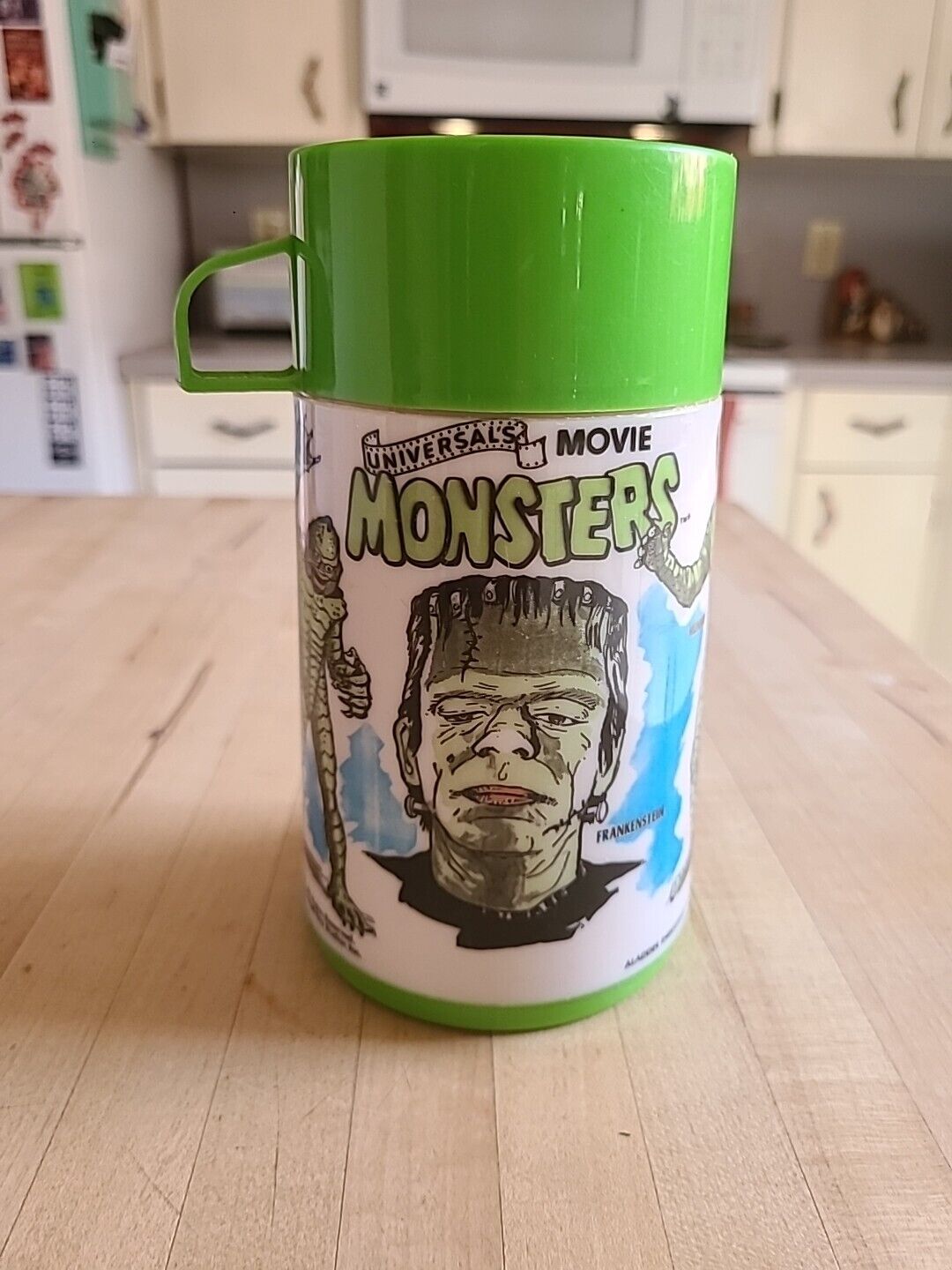 Vintage Universal Monsters Lunchbox Thermos 1979 Complete Original Nice Aladdin