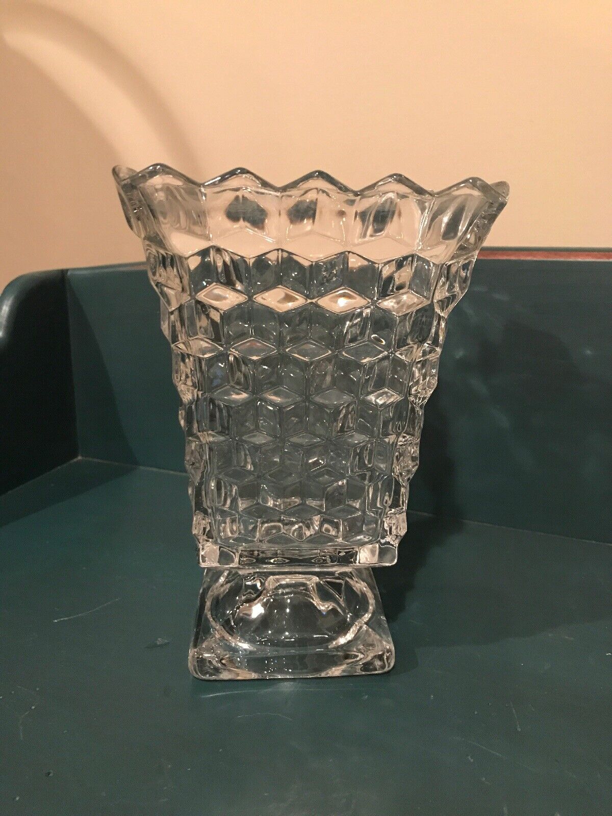 Vintage Glass Vase 