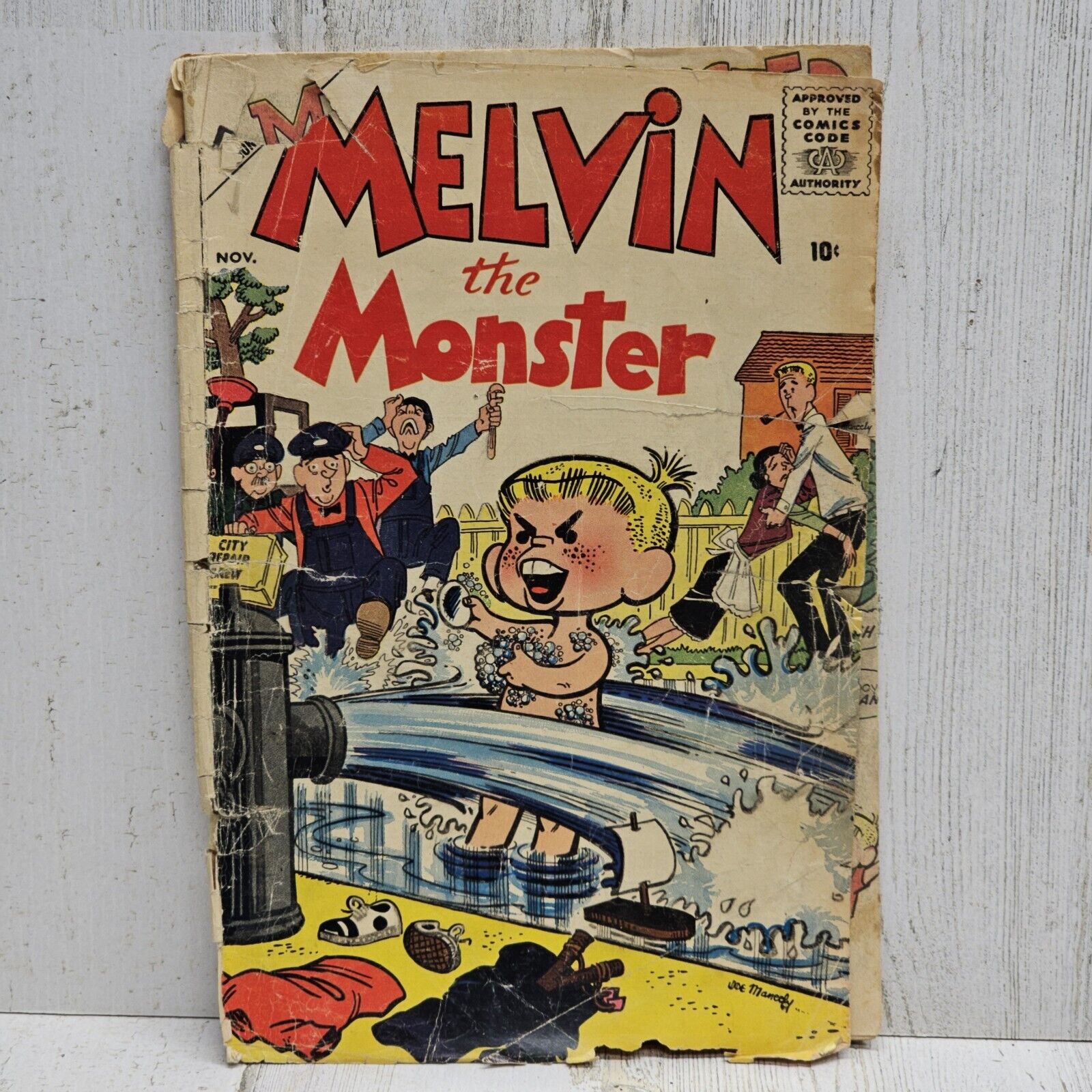 Melvin the Monster #3  ATLAS 1956   STAN LEE & JOE MANEELY 