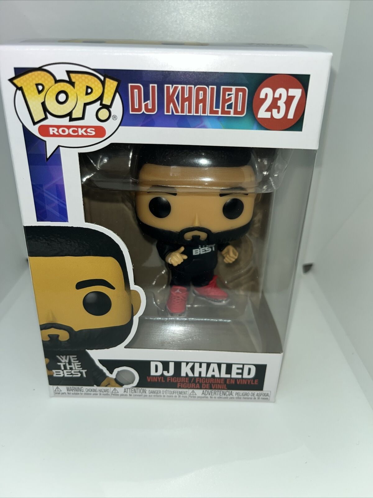 Funko Pop Rocks: DJ Khaled #237 Vinyl Figure