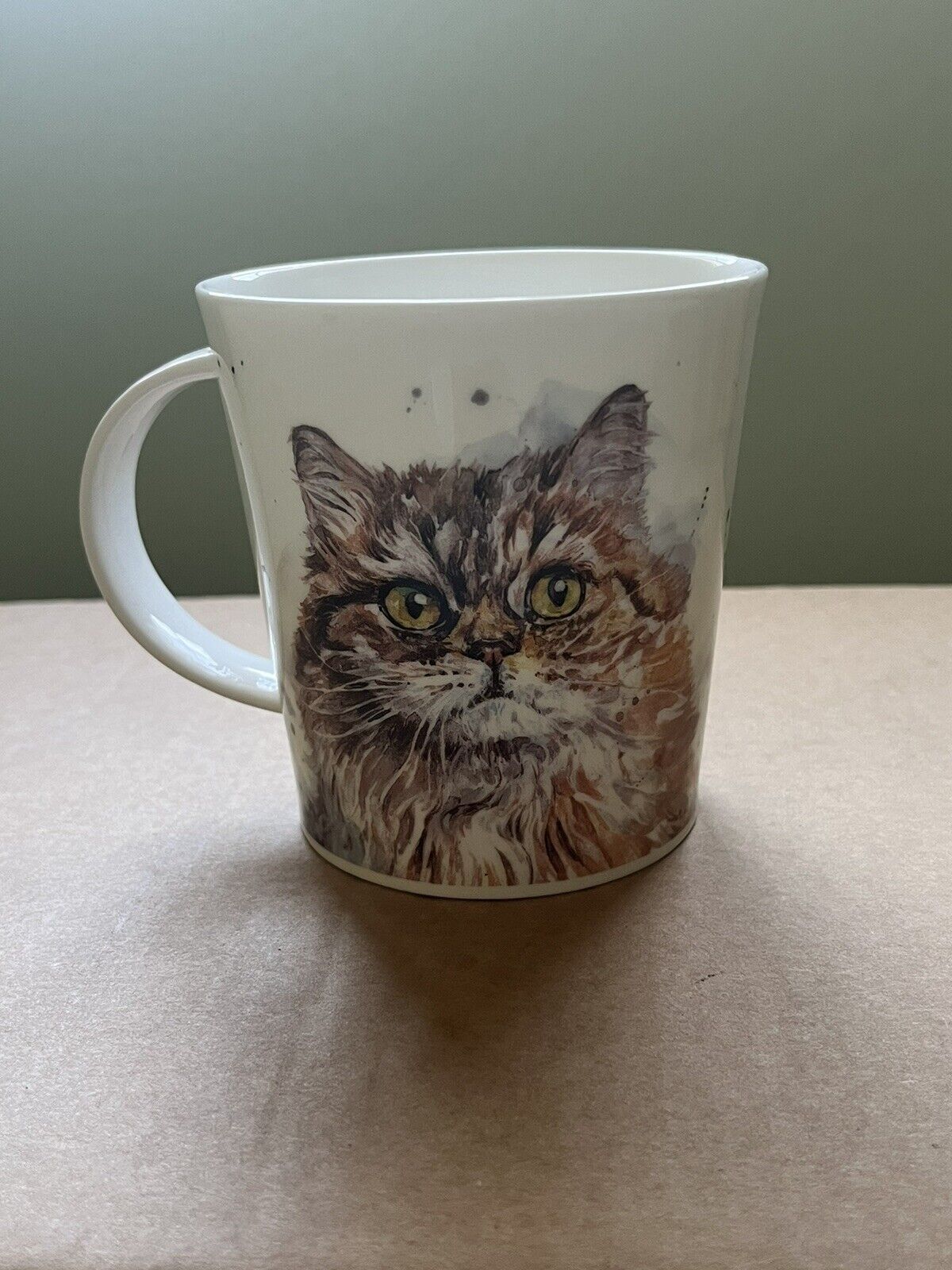 NEW Dunoon Pawtraits Lomond Shape Cat Mug 