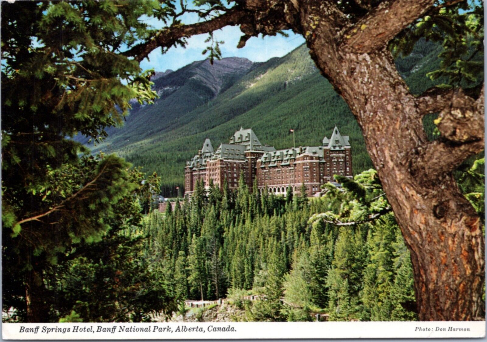Postcard Canada Alberta - Banff Springs Hotel