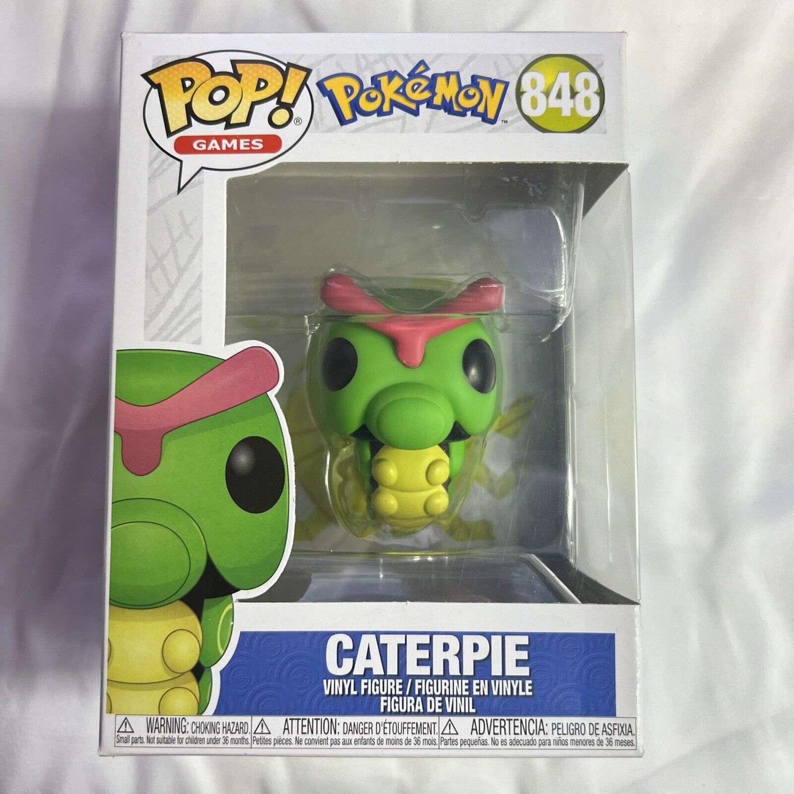 Funko Pop Pokemon CATERPIE #848