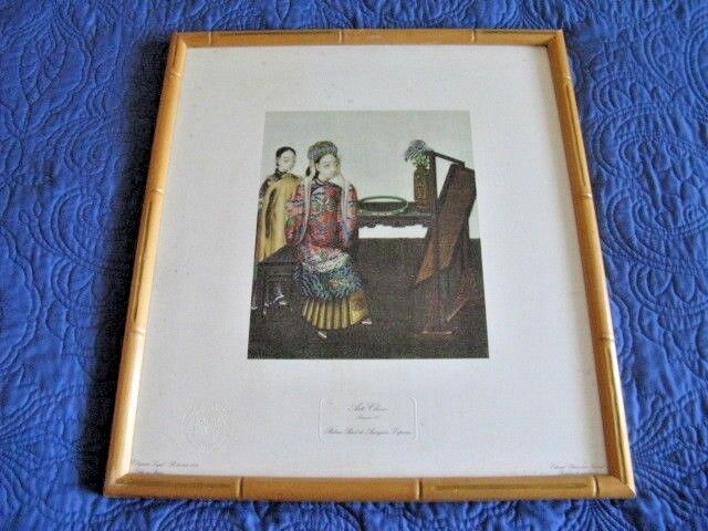 Art Lithograph from the Spanish Government Collection of Chinese Historical Art 