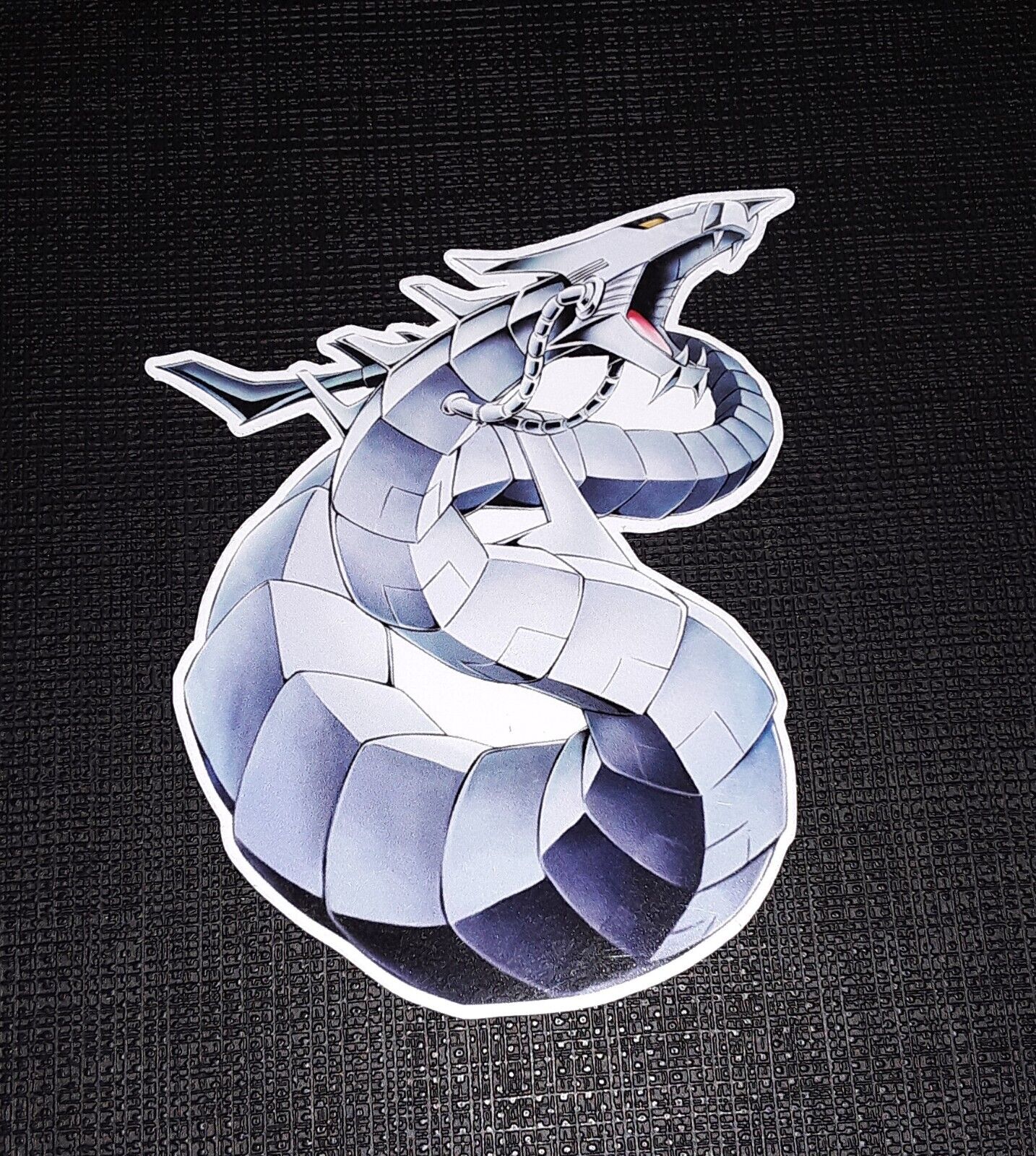 Yugioh Cyber Dragon Glossy Sticker Anime Waterproof