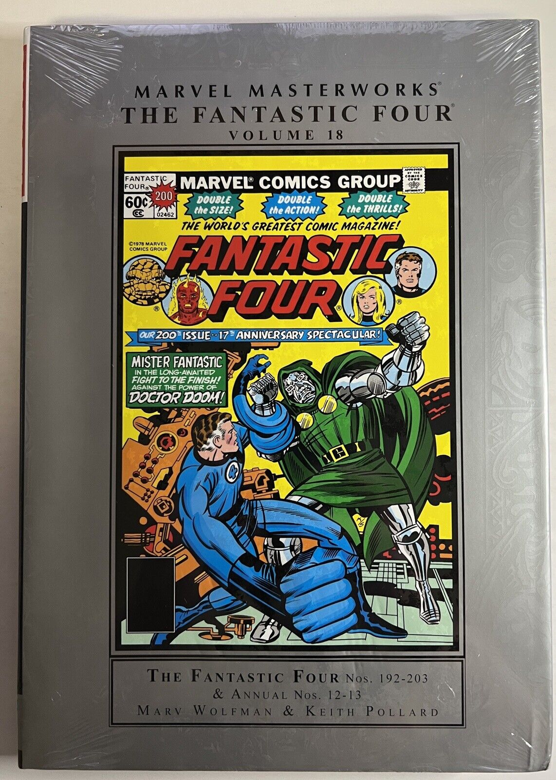Marvel Masterworks Fantastic Four Volume 18 Doctor Doom HC Hardcover Sealed