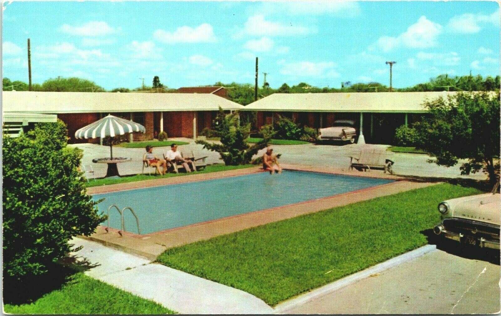 Motel Carby Kingsville Texas 1966