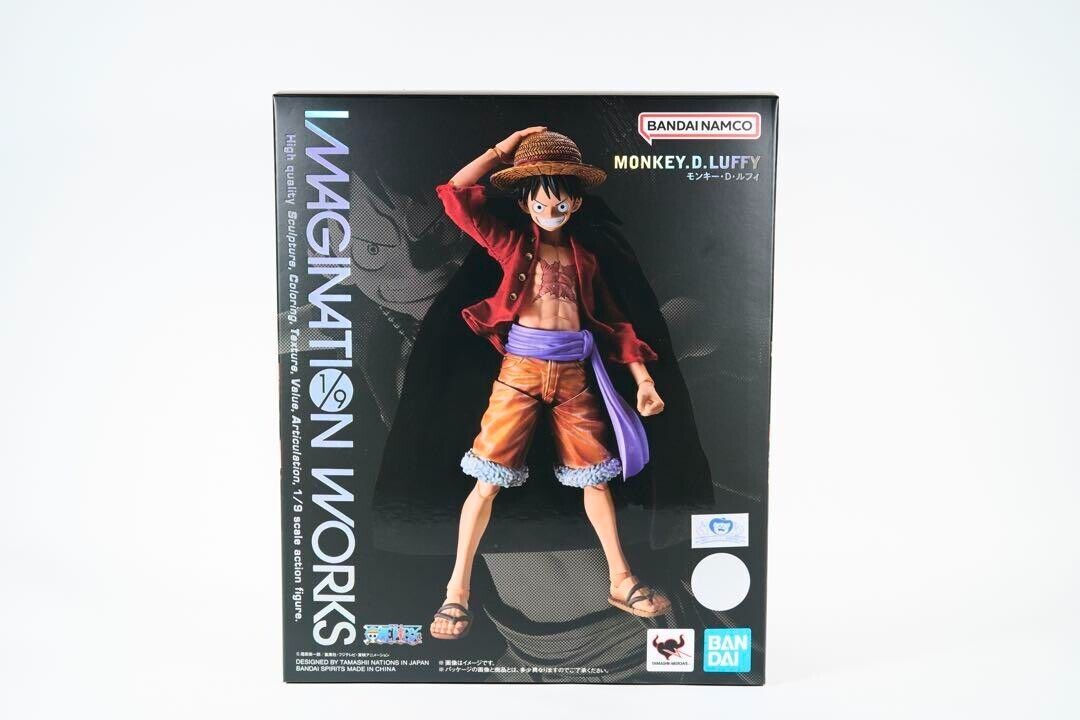 BANDAI IMAGINATION WORKS ONE PIECE MONKEY. D. LUFFY 170mm Action Figure