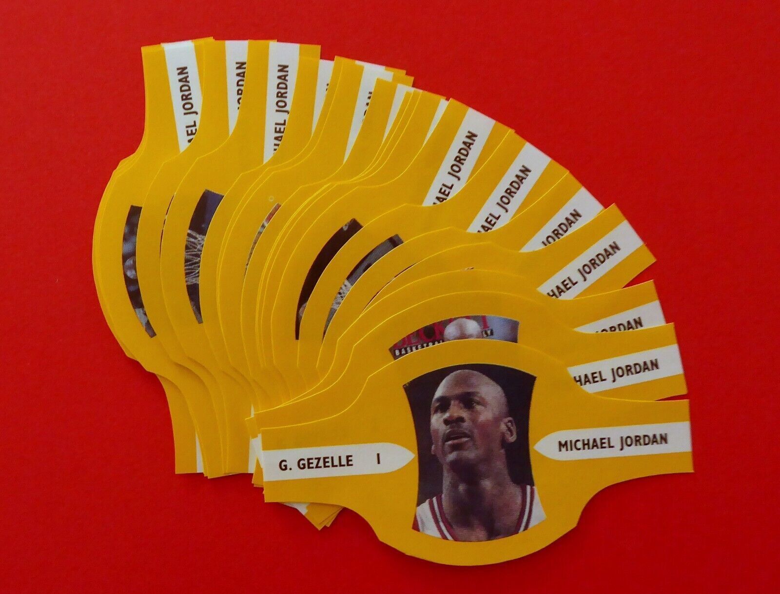 Complete 20 x Cigar Band Set Small Size. #23 Michael Jordan Basketball Cards