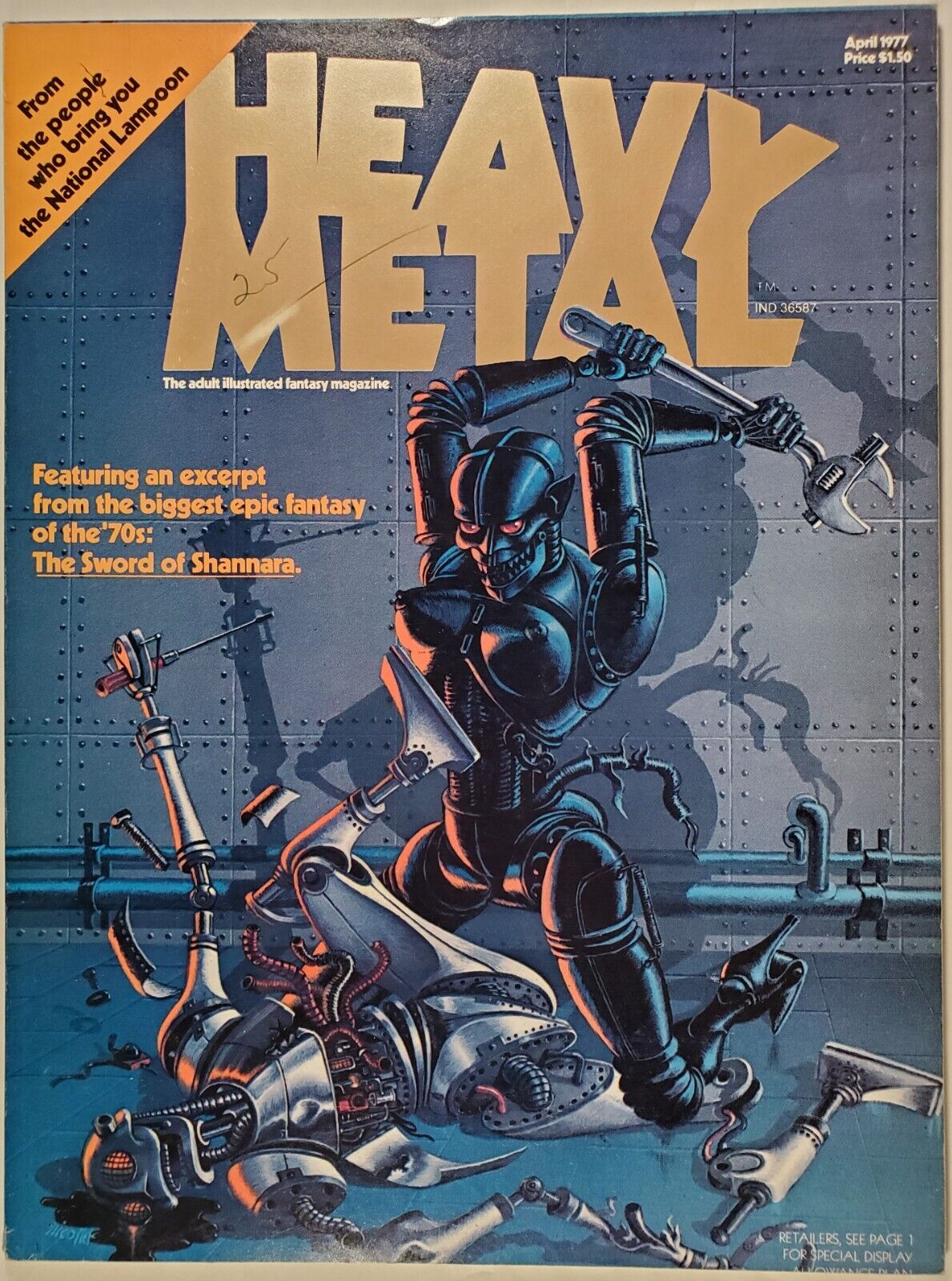 HEAVY METAL magazine 1 [April, 1977]