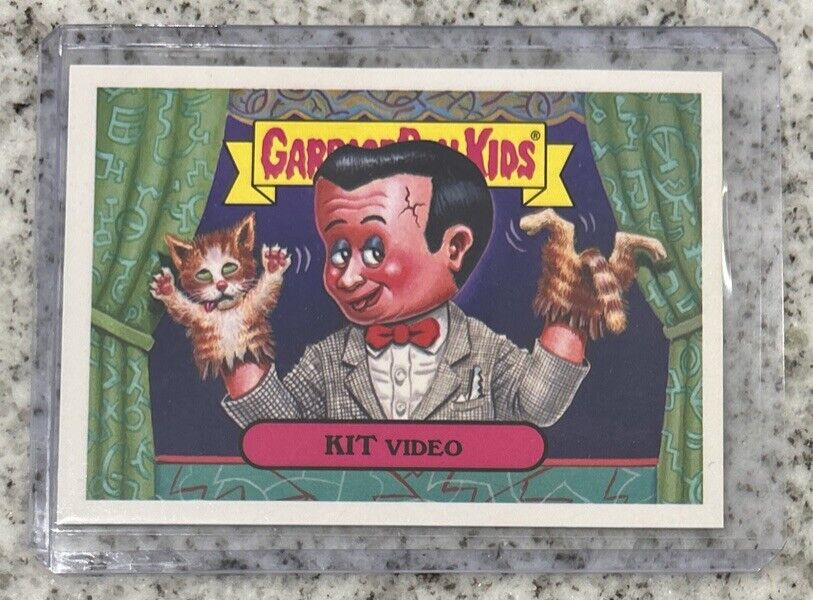 Garbage Pail Kids Topps 2018 Sticker We Hate The ‘80s Classic KIT Video Pee Wee