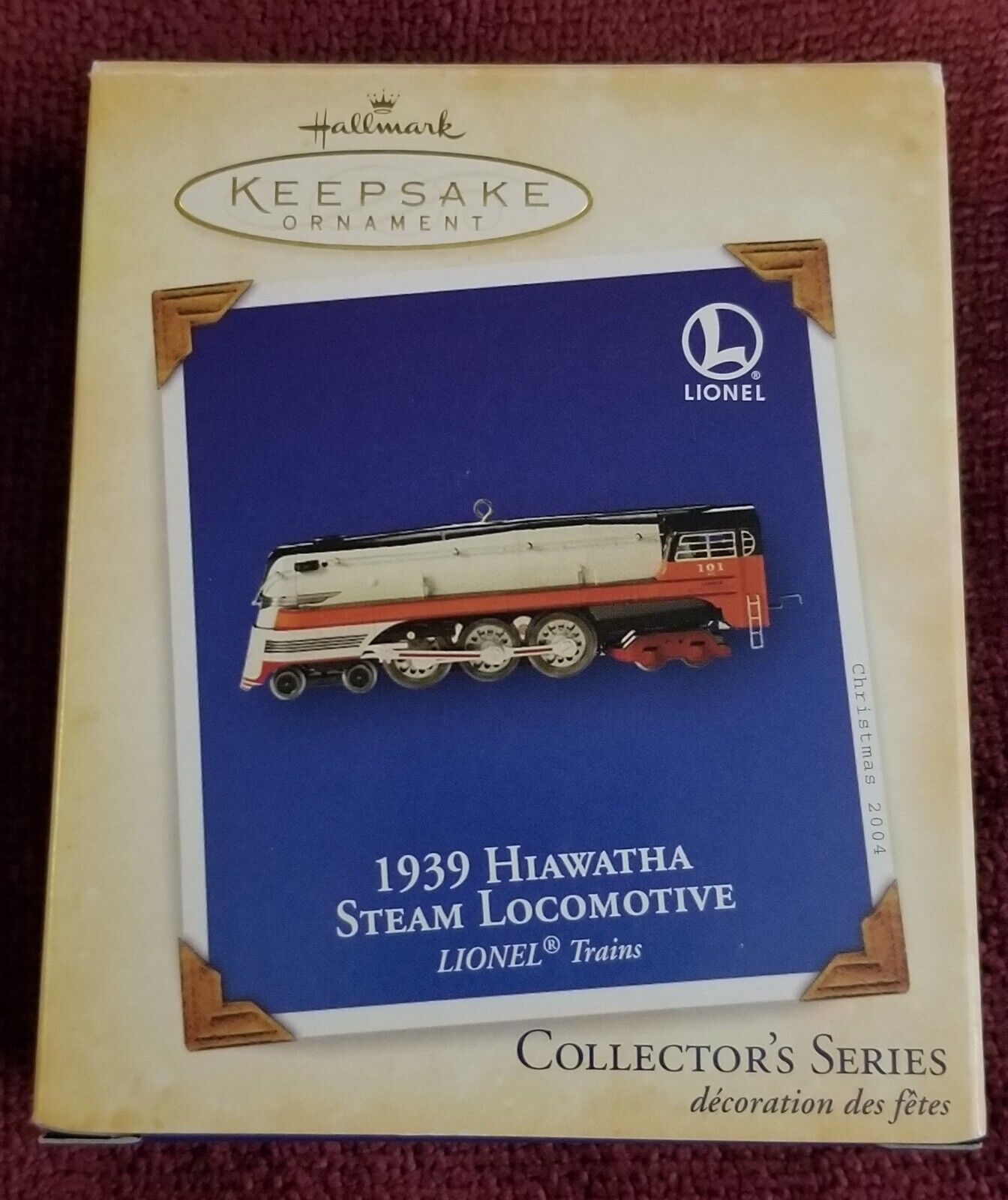 Hallmark Keepsake 1939 Hiawatha Steam Locomotive Never Used