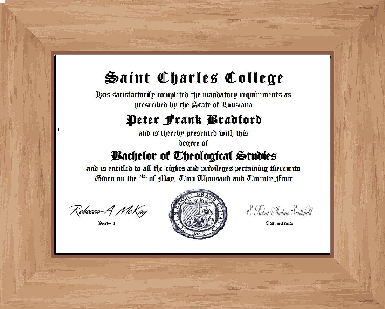 Impress Your Friends and Family with Your Own Personal Novelty College Diploma