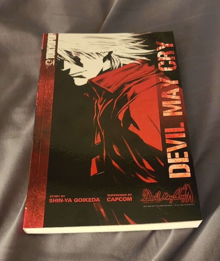 Devil May Cry Novel 2006 1st Edition, Tokyopop, Shin-Ya Goikeda