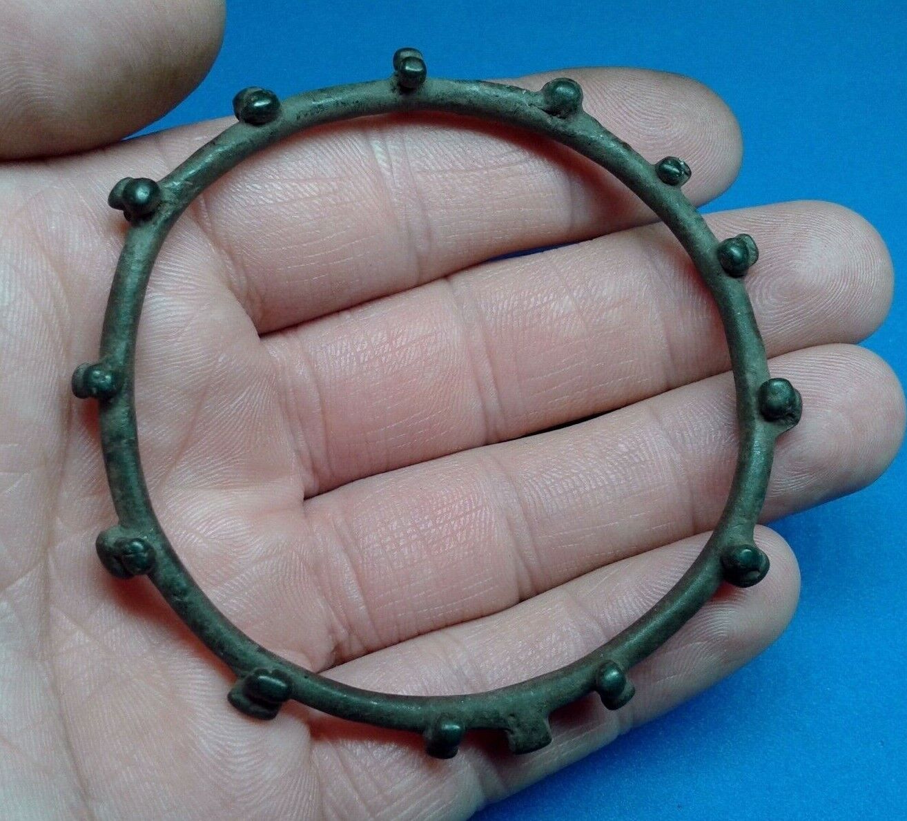 Celtic Bronze Bracelet 500-100 BC. Very Rare 