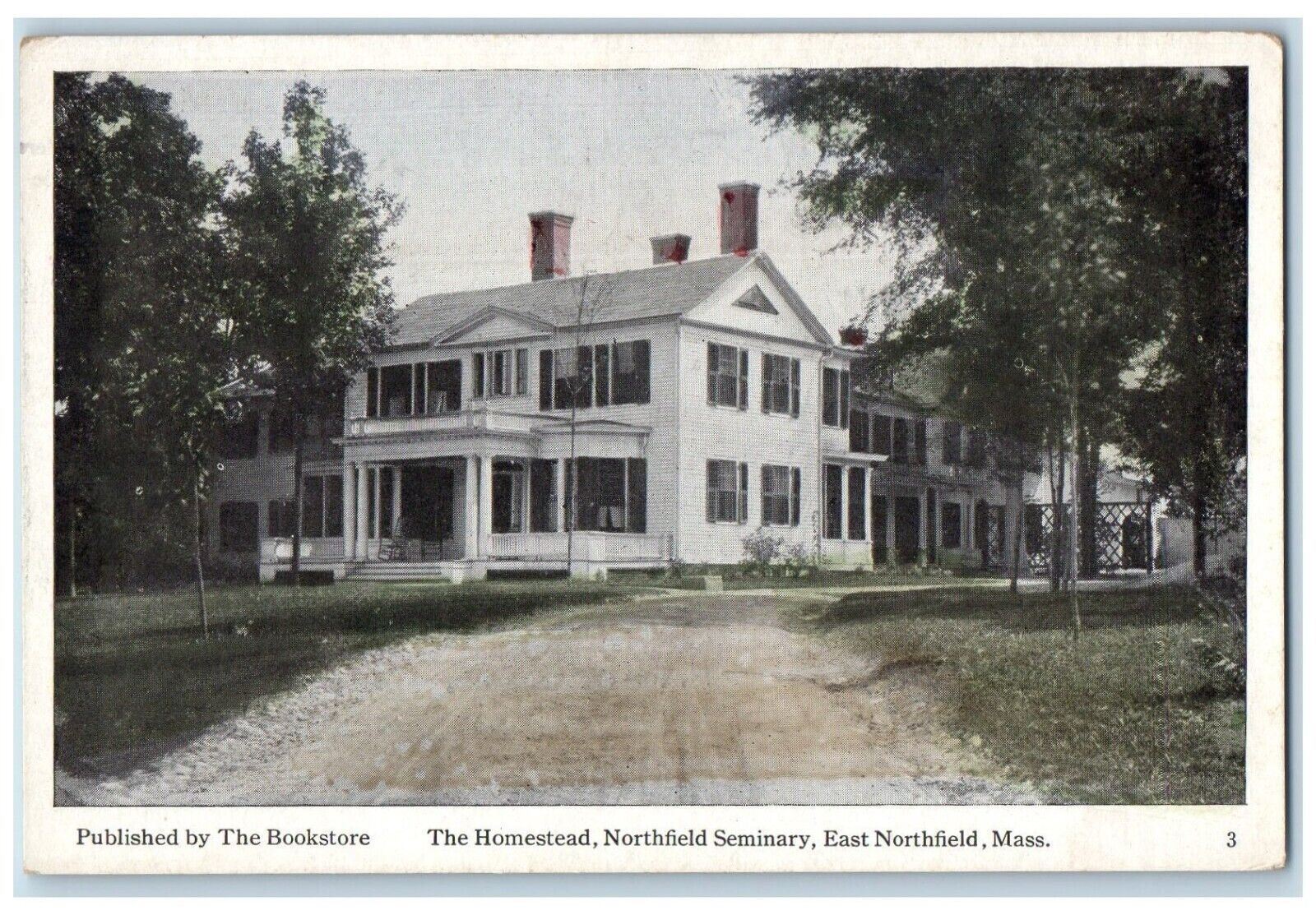 c1910\'s The Homestead Northfield Seminary East Northfield MA Antique  Postcard