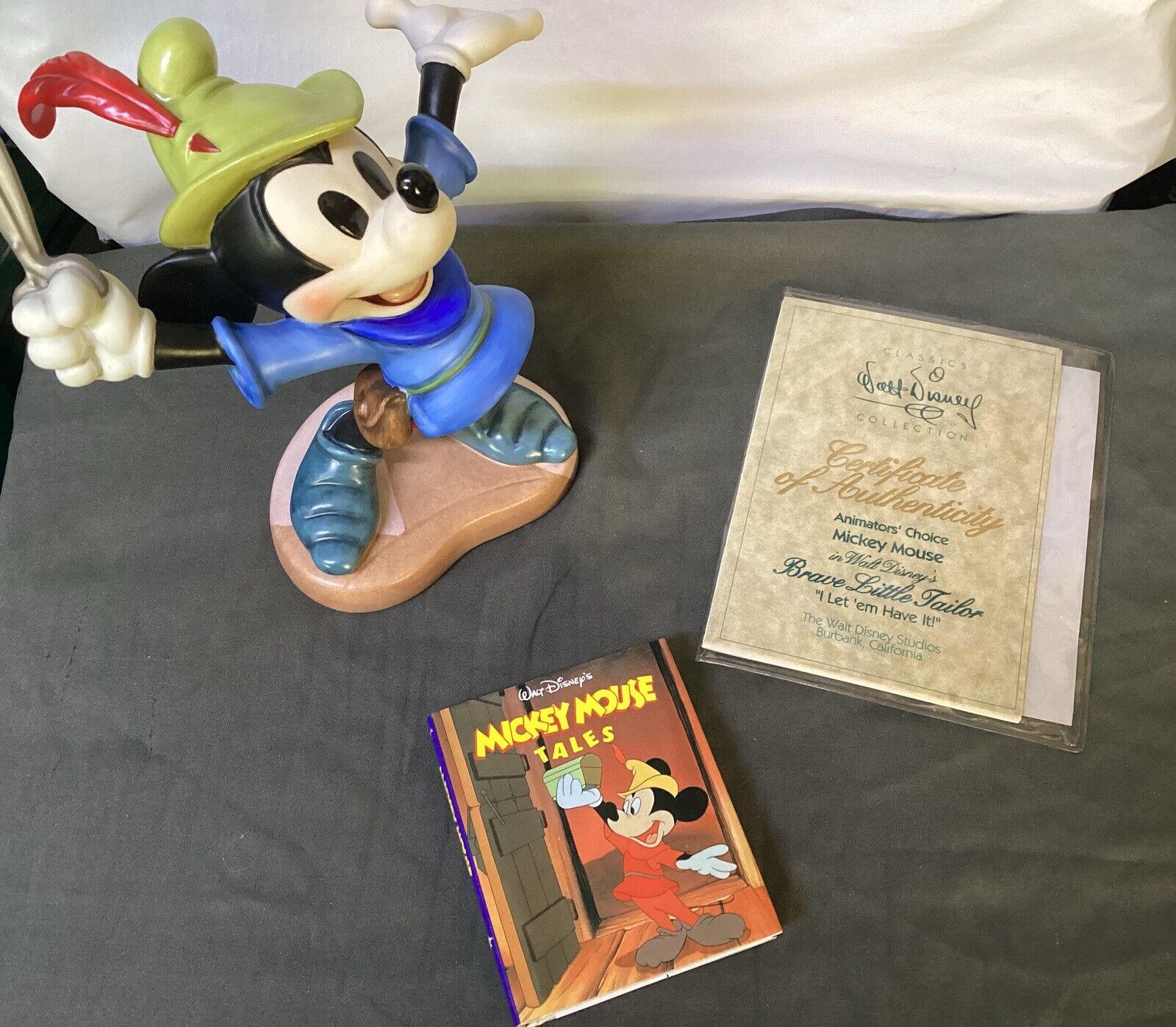 Mickey Mouse Brave Little Tailor Figurine