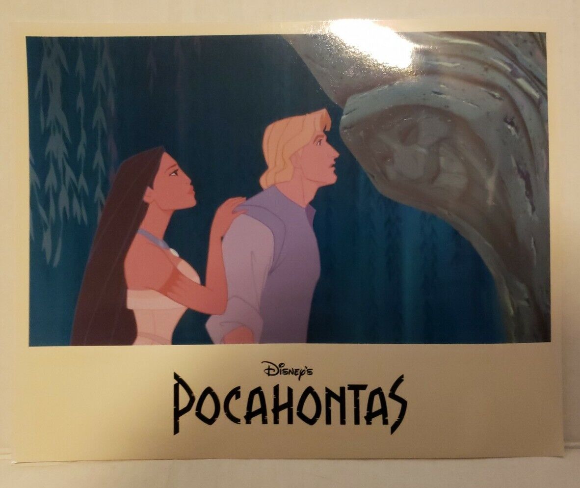 Vtg Disney Pocahontas 4 Professional Pictures Kodak 8X10 Photographs Disney Show