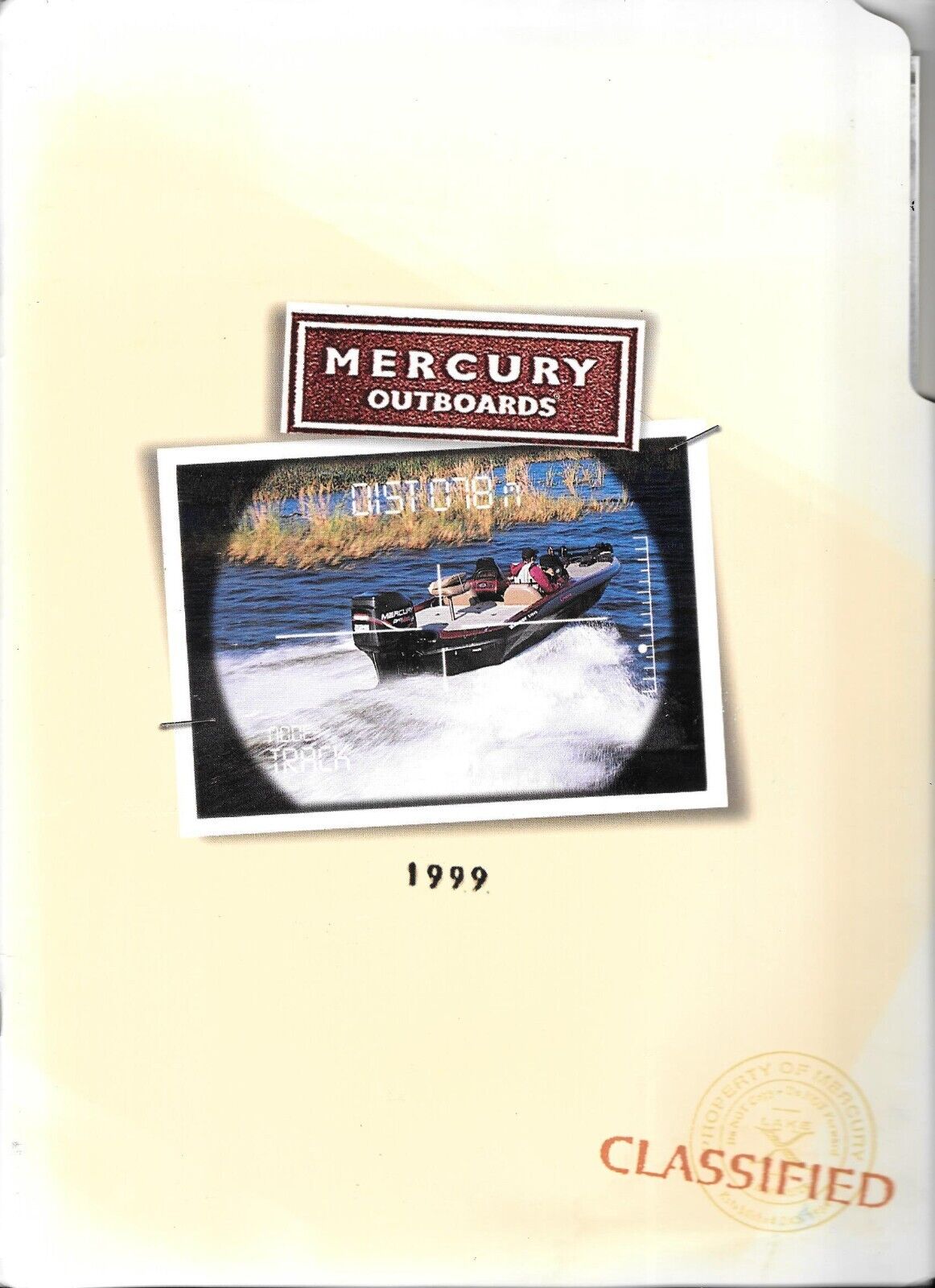 1999 Mercury Outboards full line catalog