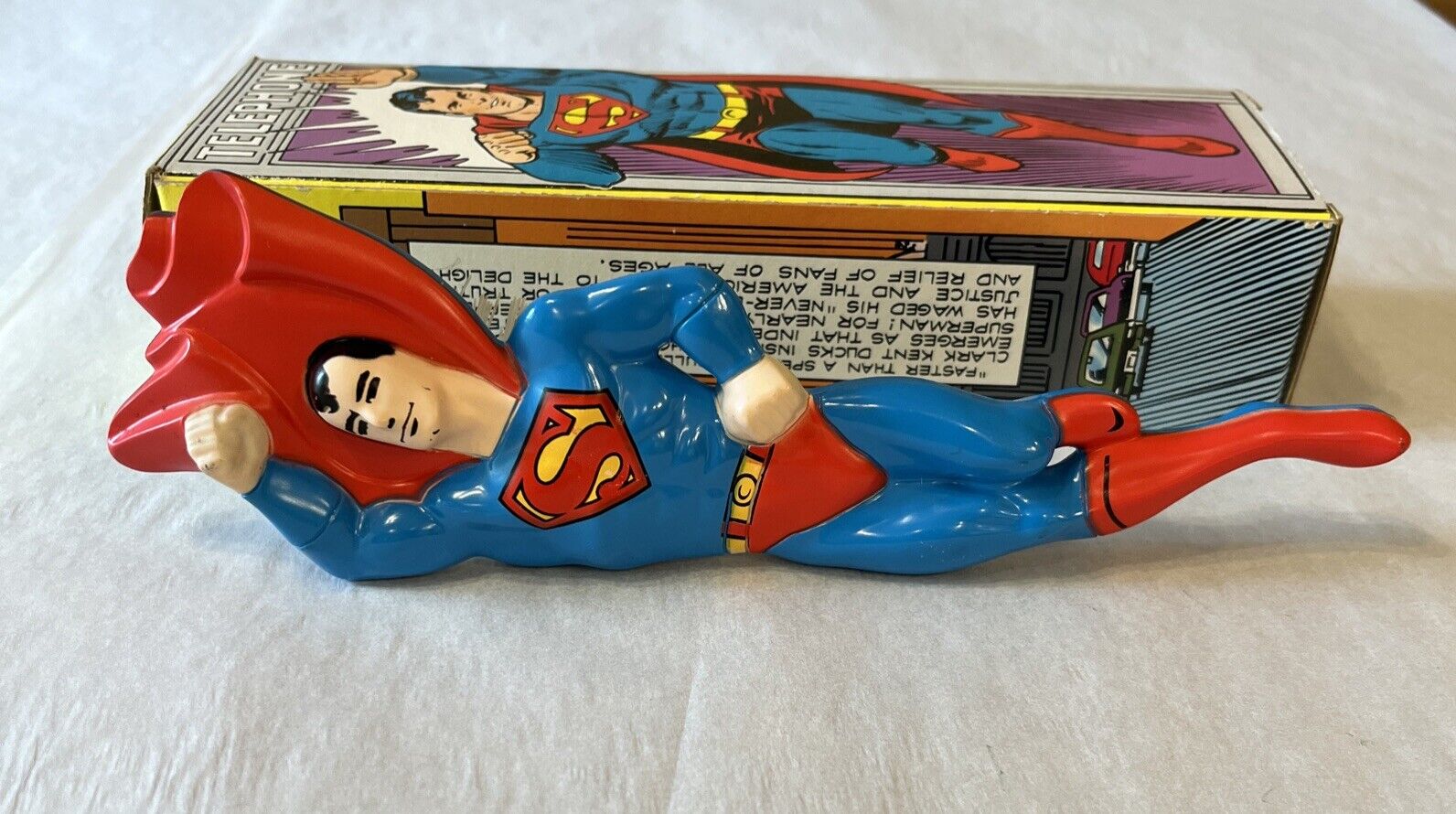 Vintage Avon Superman Styling Brush 1976