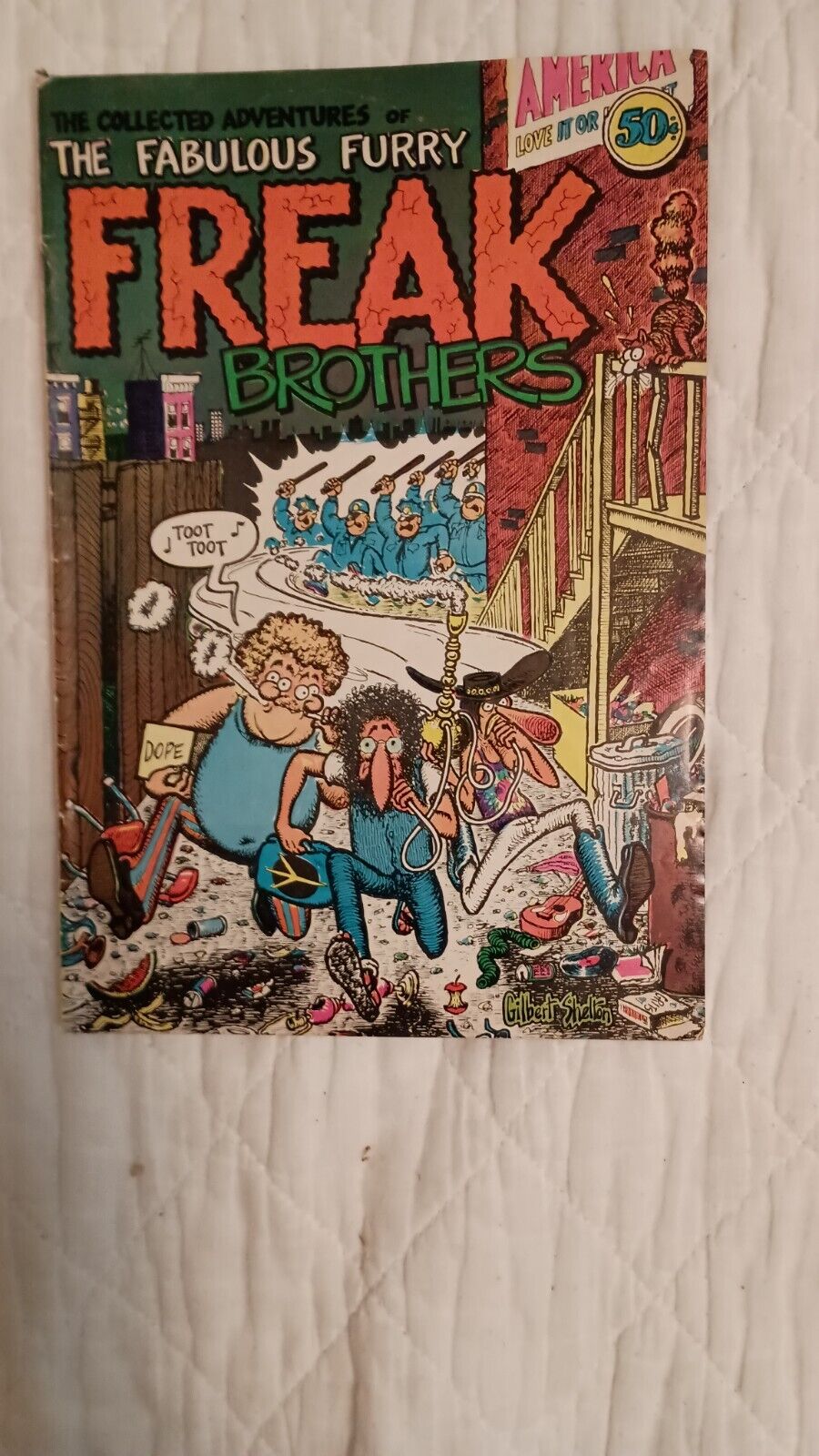 1971 THE COLLECTED ADVENTURES OF THE FABULOUS FURRY FREAK BROTHERS #1 VG COND