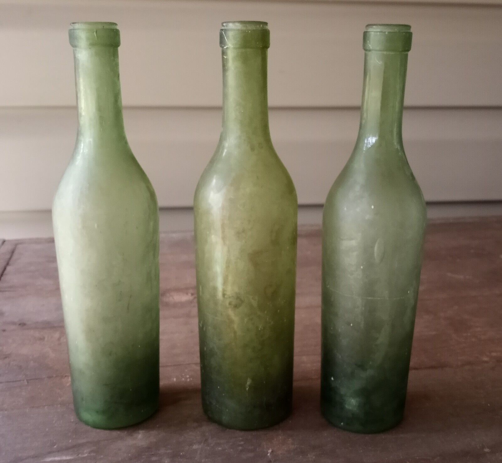 1880's-1890's Wine Bottles *Set Of 3