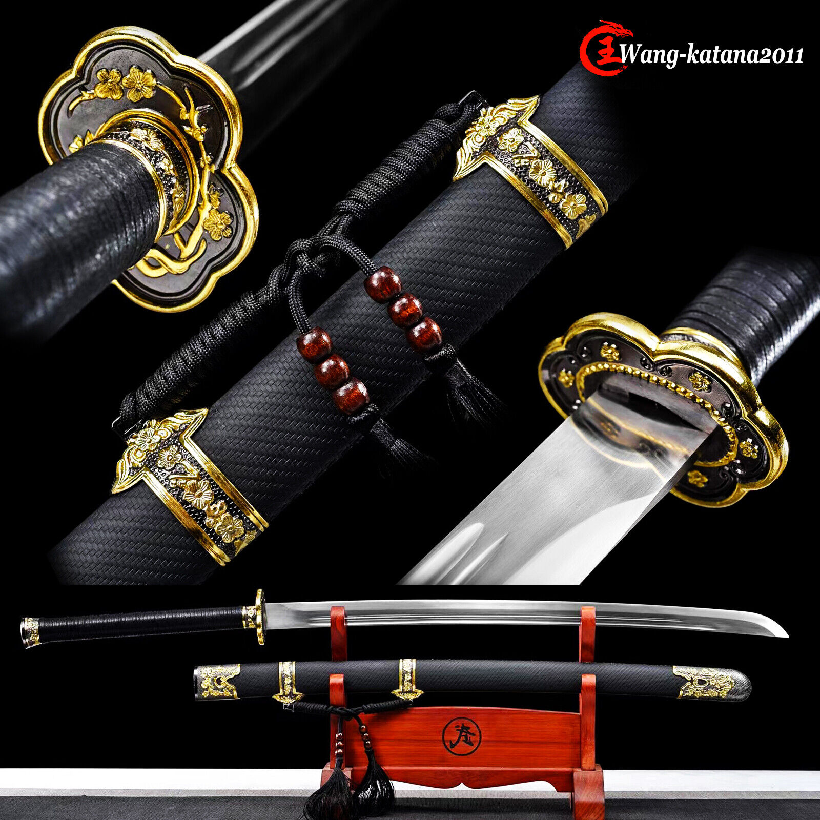 44''Chinese Brotherhood of Blades Combating Dao 1095 Steel Ming Dynasty Sword