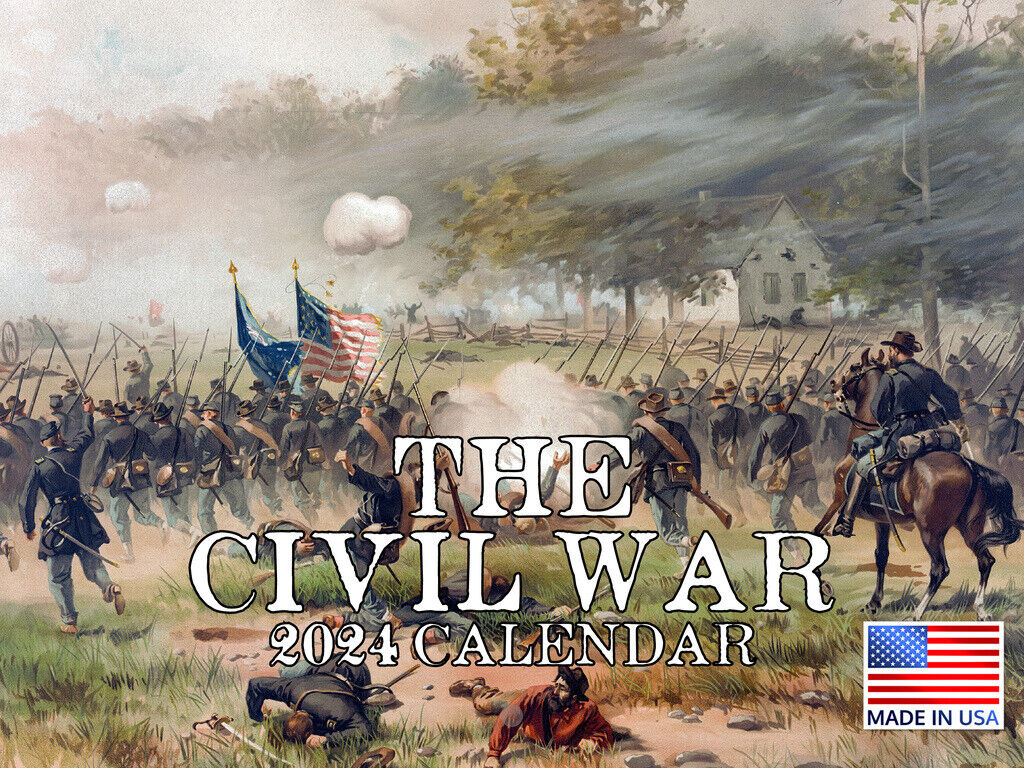 Civil War Calendar 2024 Monthly Wall Calander