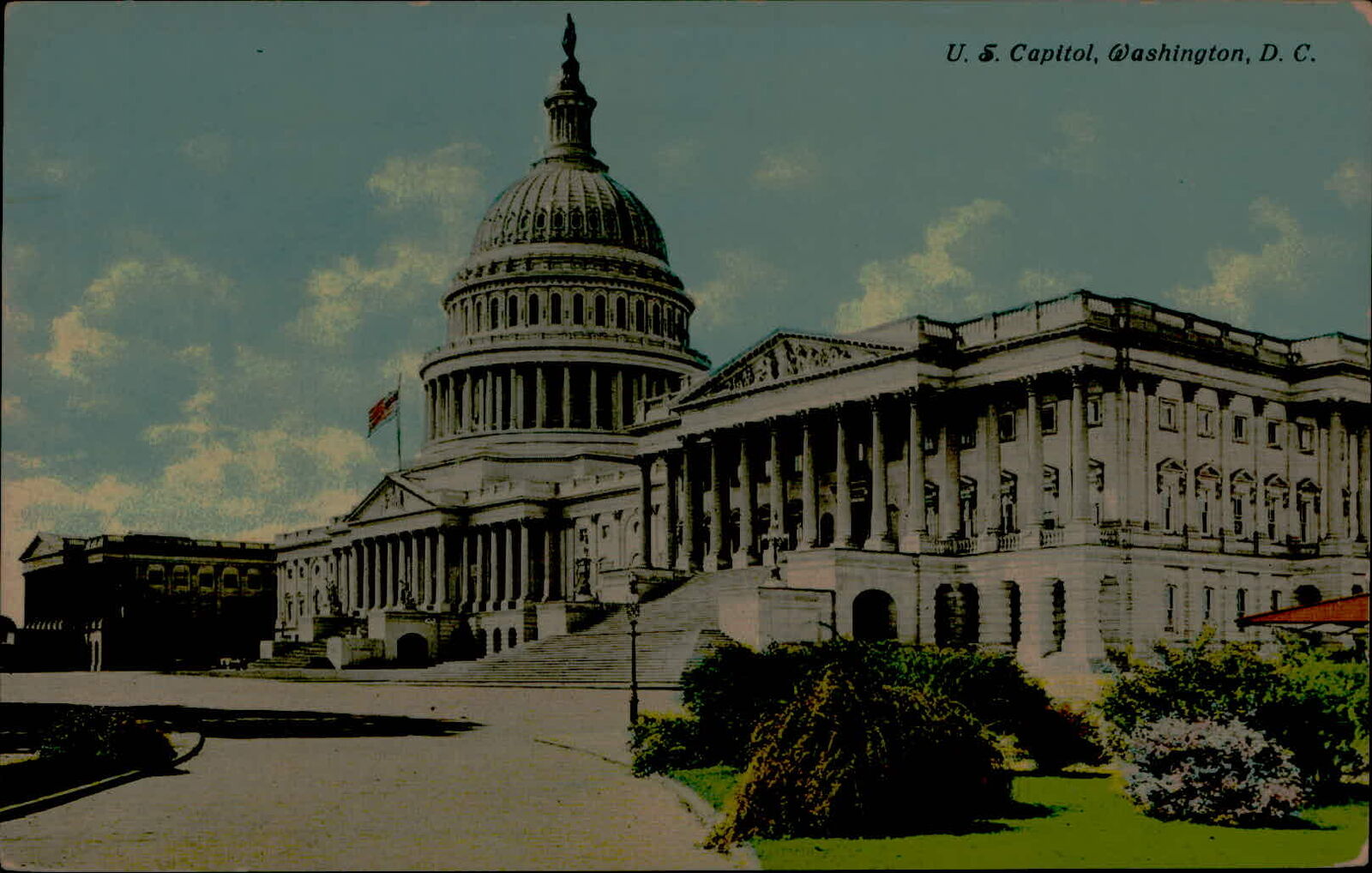 Postcard: U. S. Capitol, Washington, D. C. 1 0009