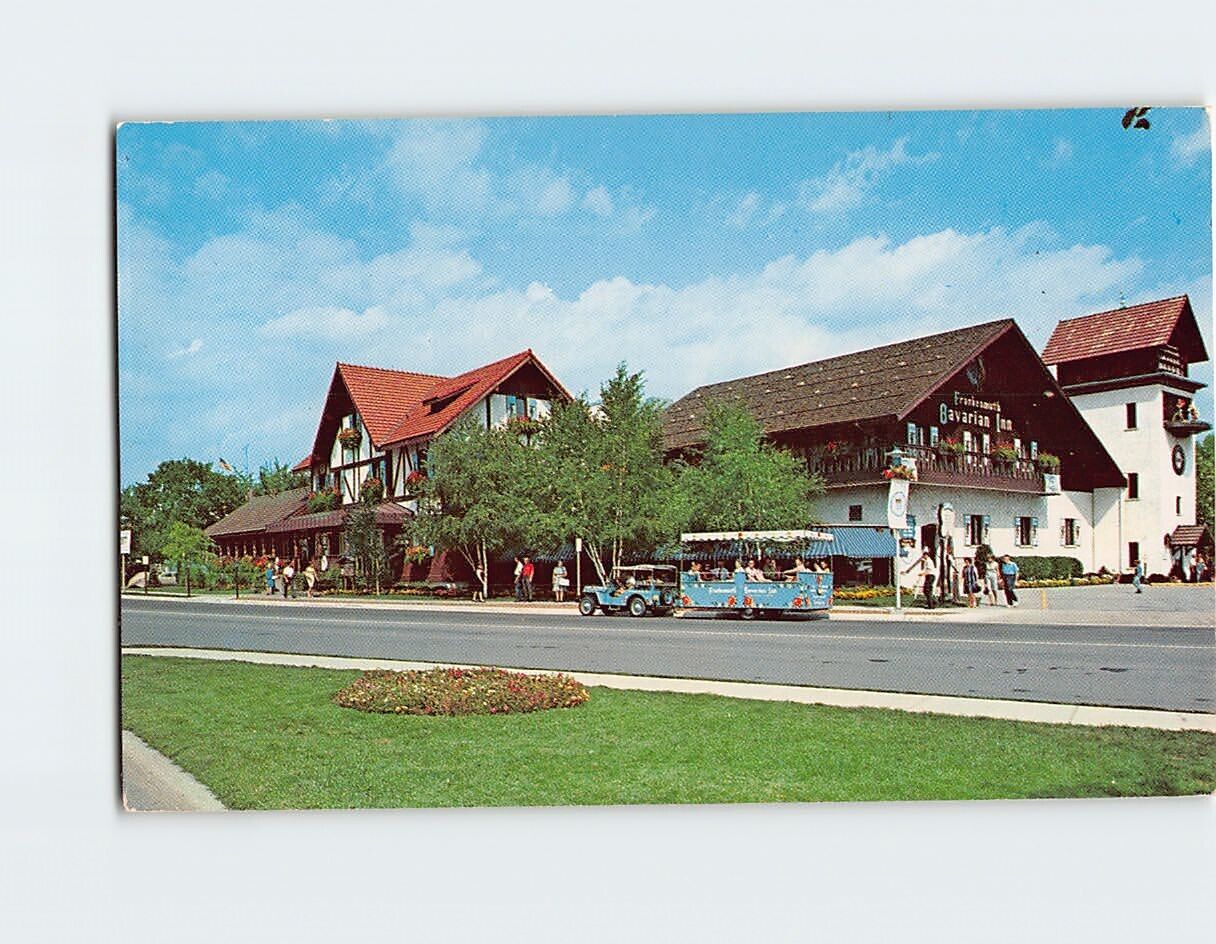 Postcard Frankenmuth Bavarian Inn, Frankenmuth Michigan USA