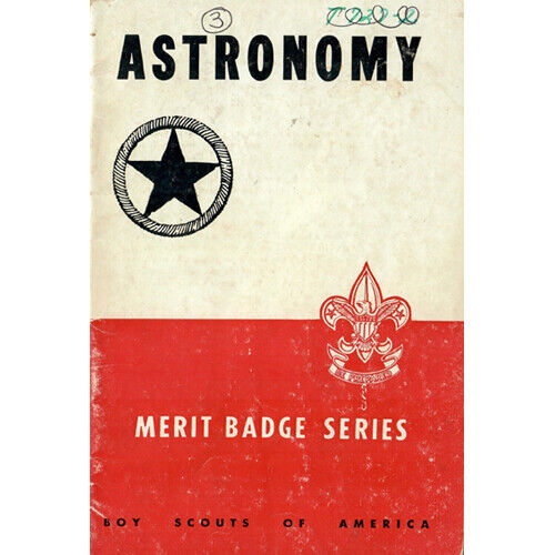Astronomy Merit Badge Pamphlet - 1952 February Printing - 4000252