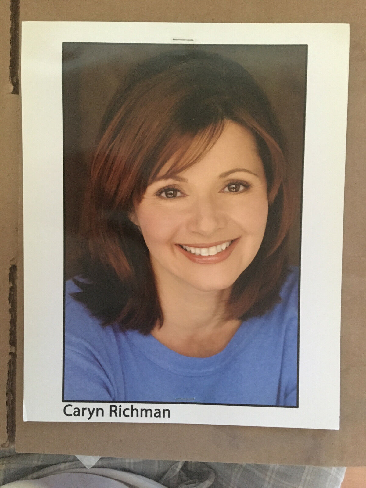Caryn Richman, The New Gidget , original talent agency headshot photo W/Credits