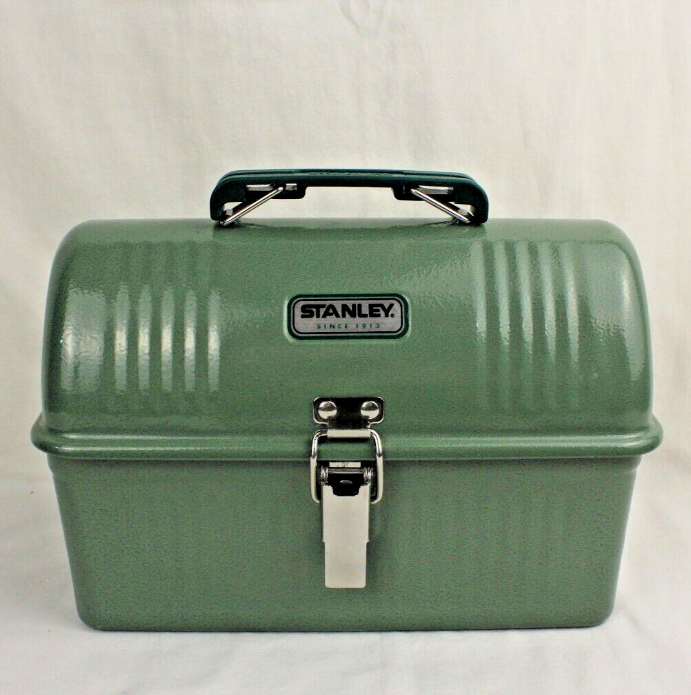 Stanley 5.5Qt. Classic Green Hammertone Lunch Box No Thermos
