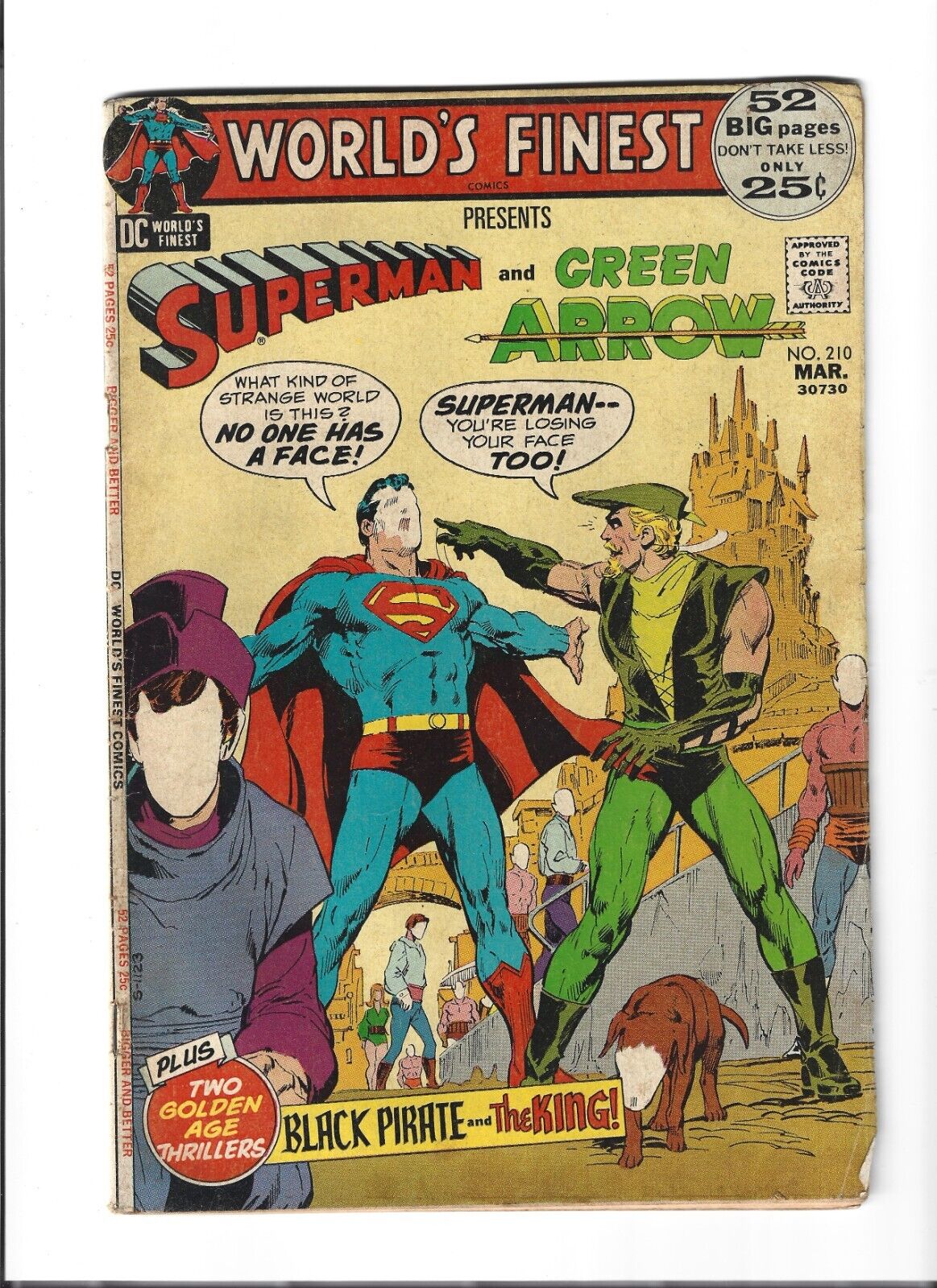 World\'s Finest #210 (1972) Superman ~ Green Arrow ~ DC Comics 2.5 Good