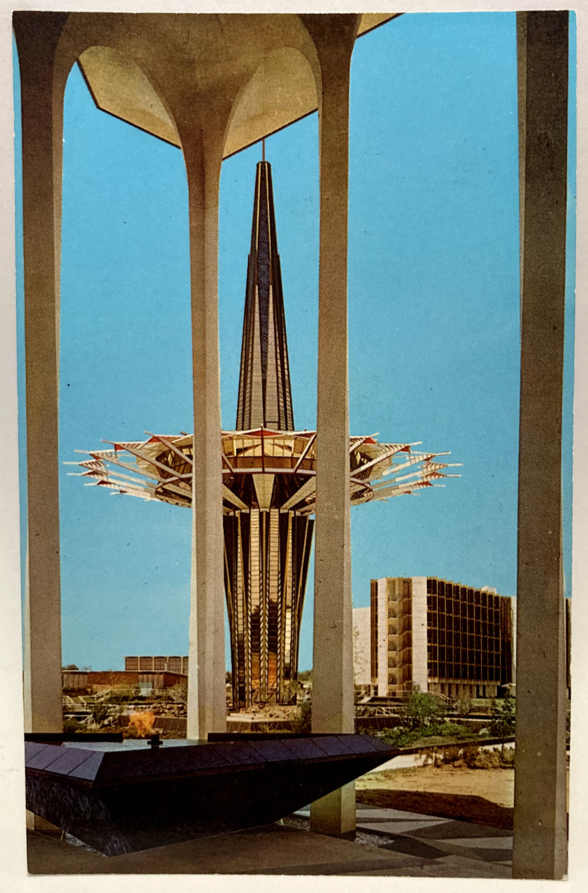 Prayer Tower, Oral Roberts University, Tulsa, Oklahoma OK Vintage Postcard