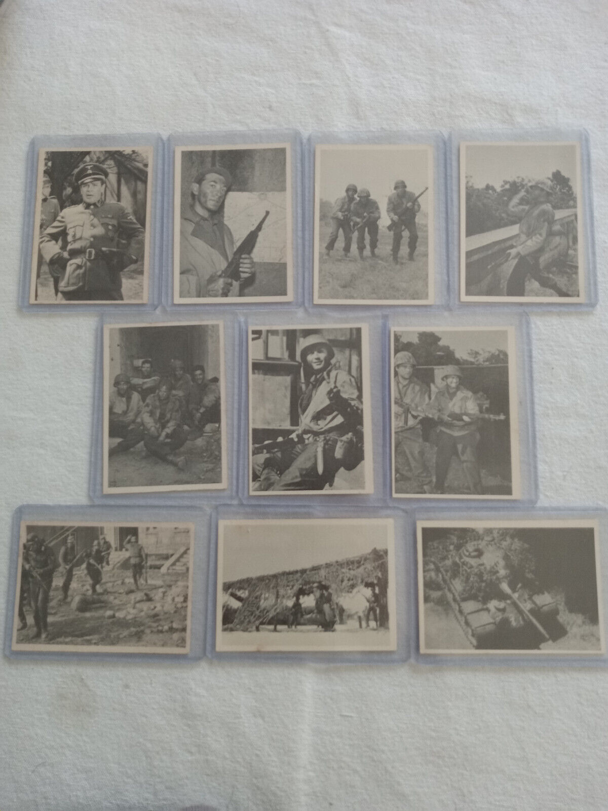 World War 2 Combat Trading Card LOT TV Series Tie In Vintage Collectible 1963