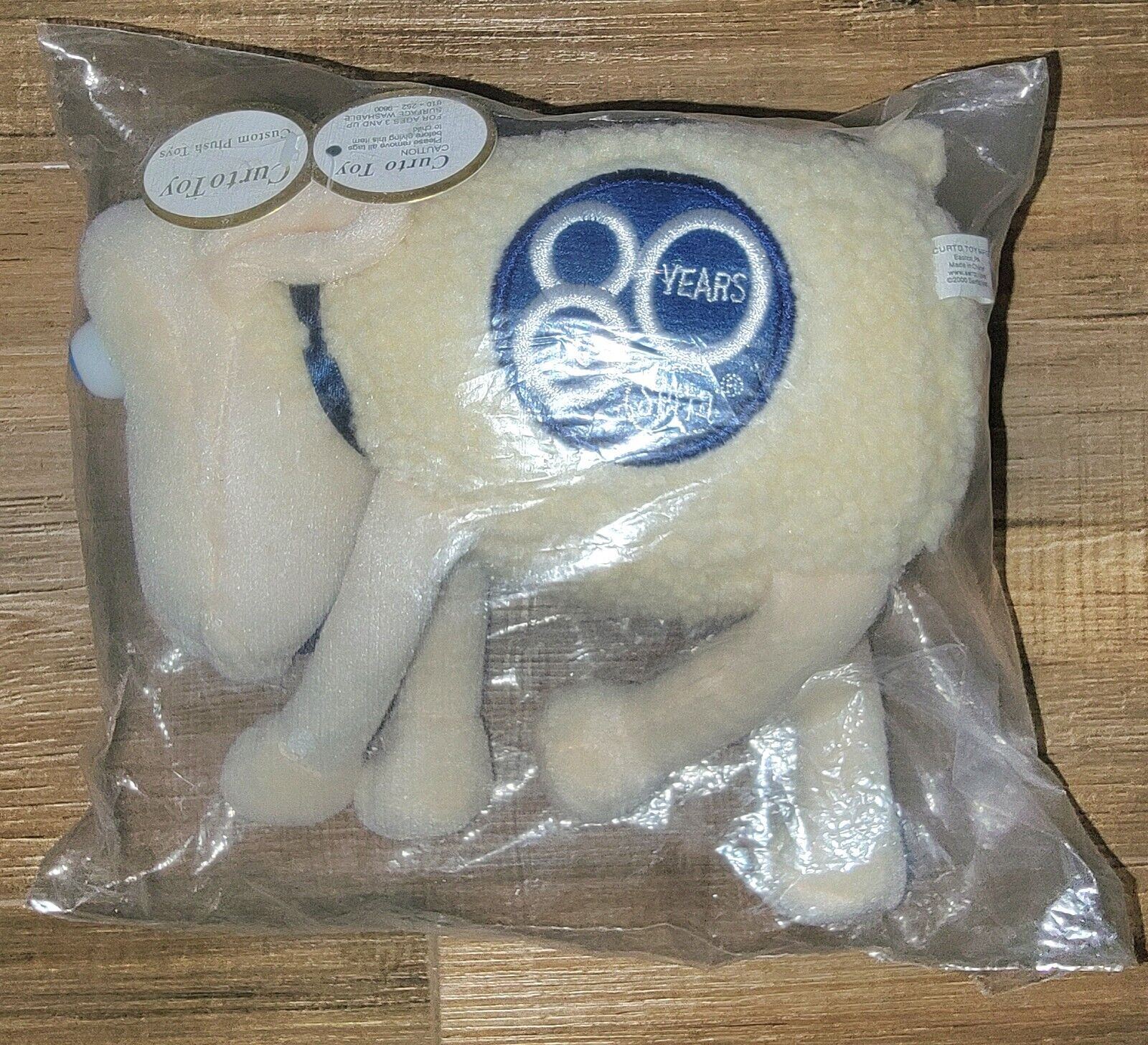 Serta Mattress Sheep 80 Years Counting Sheep Lamb Plush Stuffed 8” NWT