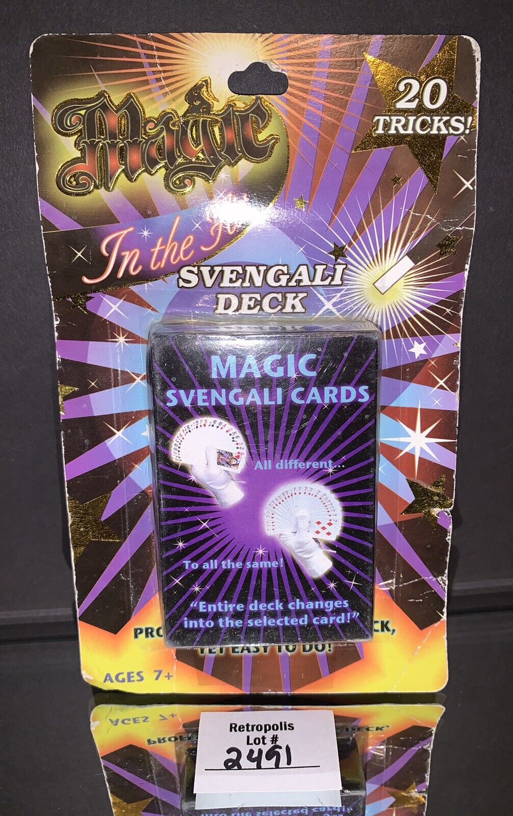 Vtg Magic In the Air Svengali Deck Original Package NOS 20 Tricks