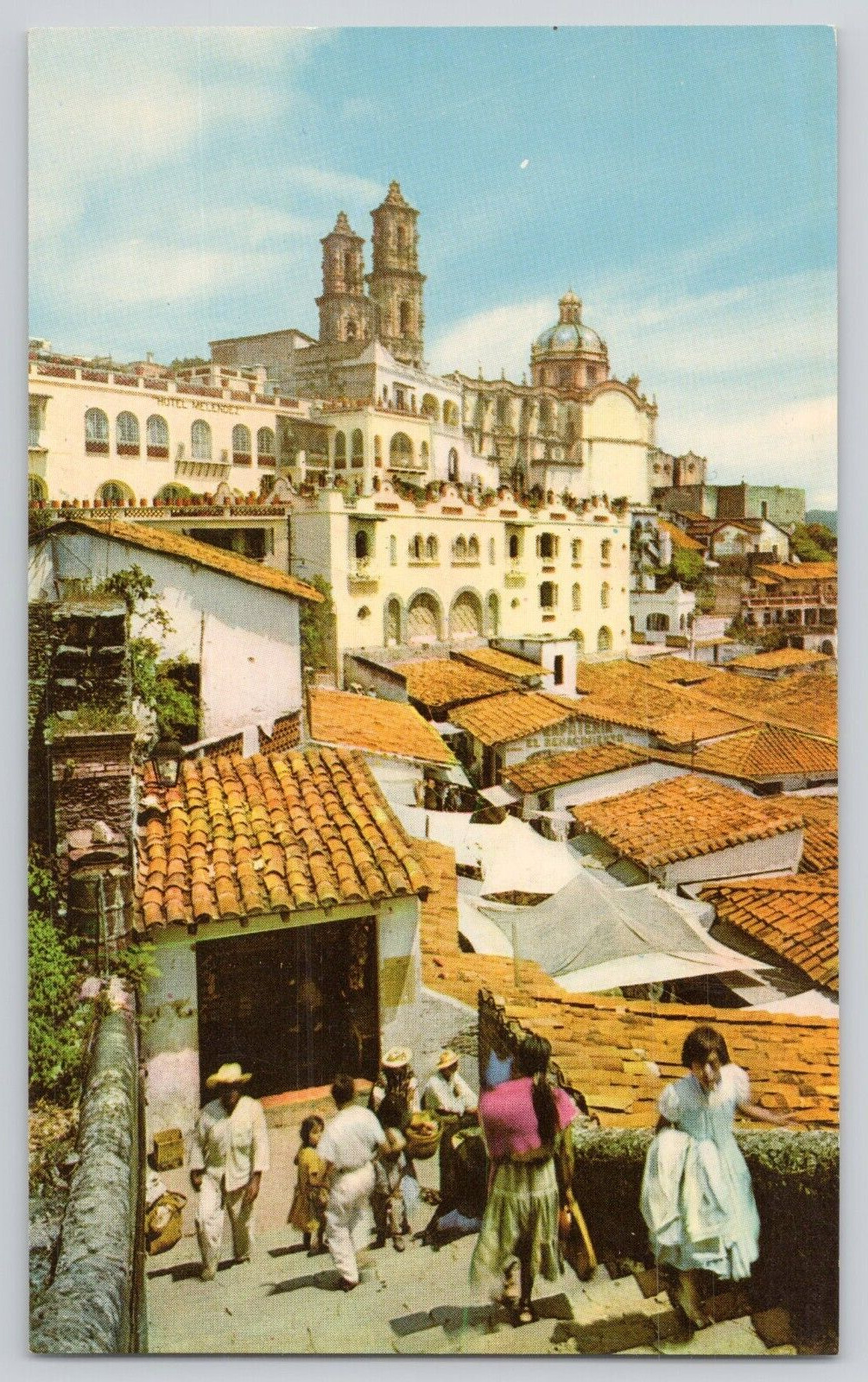 Postcard Panoramic View, Taxco, Mexico