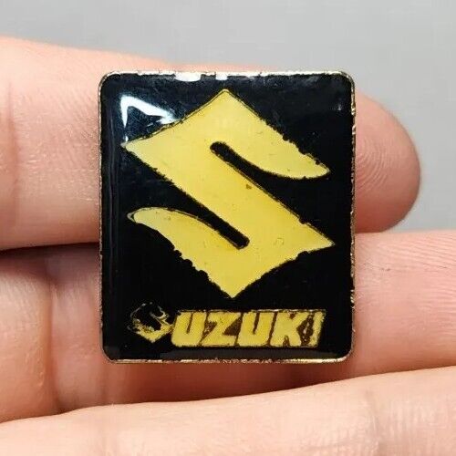Vintage Suzuki Car Truck Motorcycle Logo Enamel Hat Lapel Pin Badge 1\