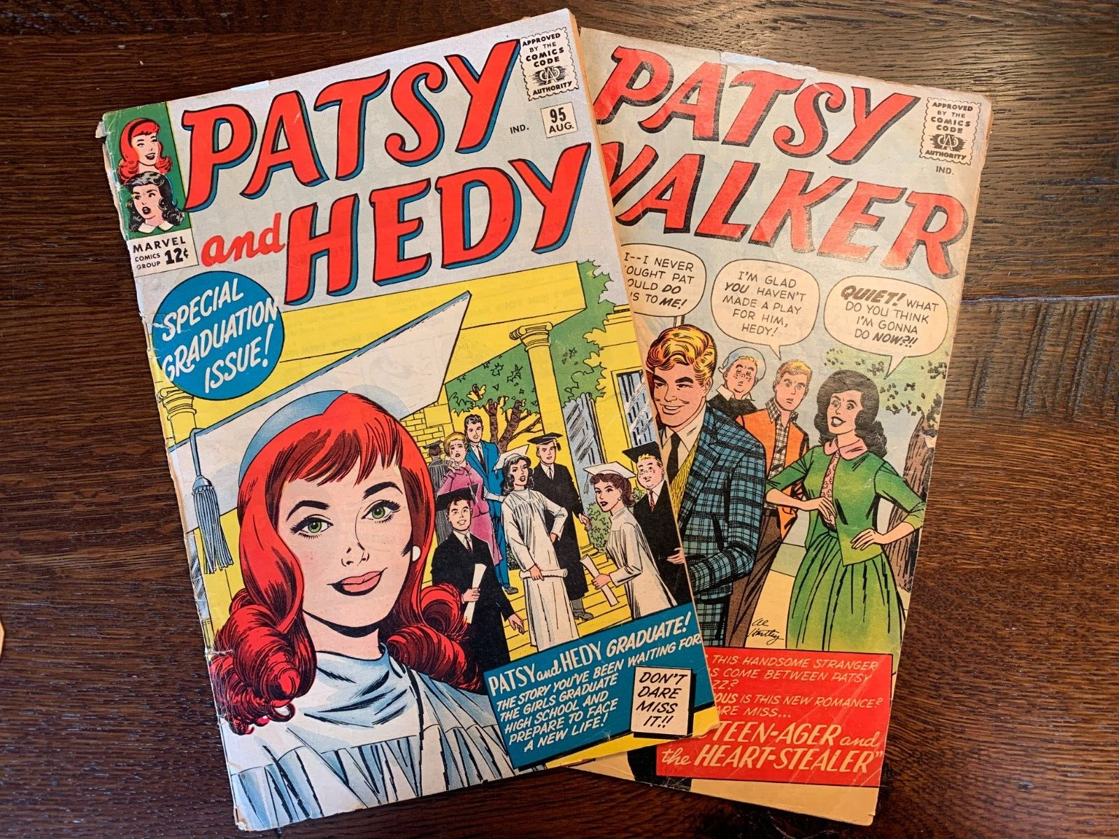 Patsy & Hedy #95 Graduation Issue & Patsy Walker #112