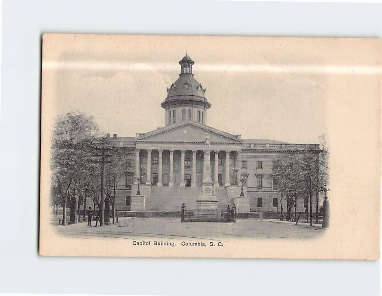 Postcard Capitol Building Columbia South Carolina USA