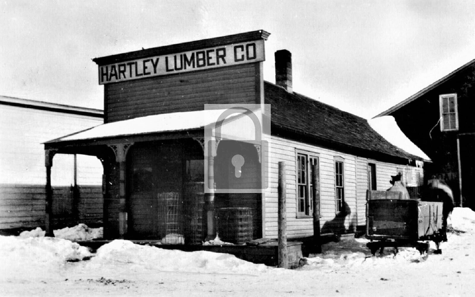 Hartley Lumber Co Baldwin Kansas KS Reprint Postcard