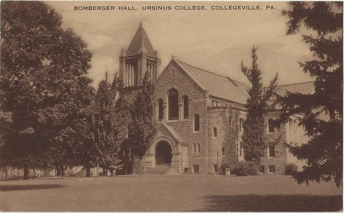 COLLEGEVILLE, PA. * BOMBERGER HALL * URSINUS COLLEGE * UNPOSTED * 1930/45