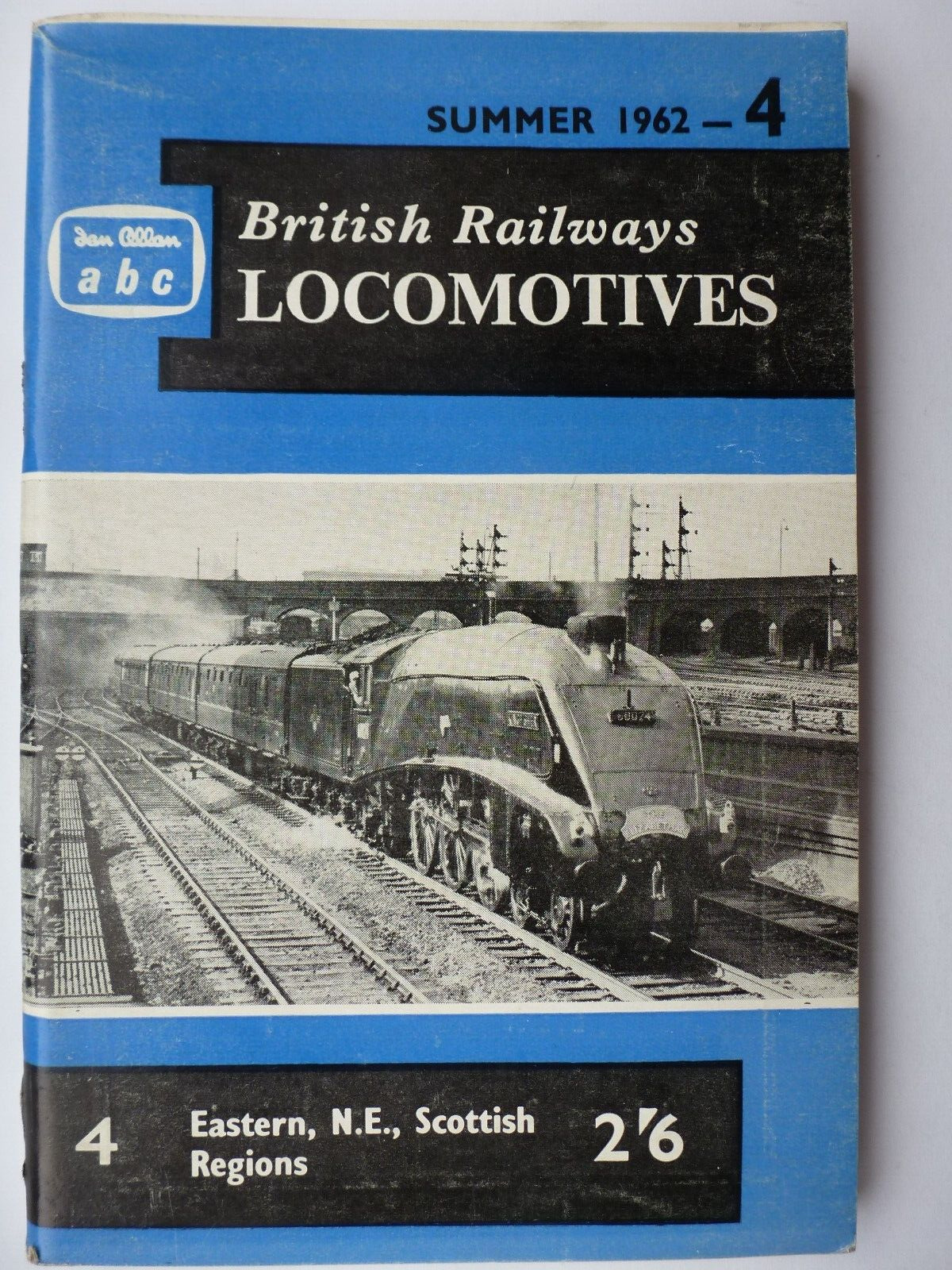 Ian Allan abc British Railways Locomotives Eastern, N.E., Scottish Region 1962